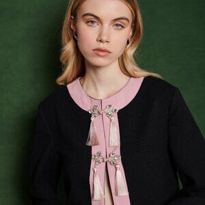 Sister Jane Onyx Tassel Jacket